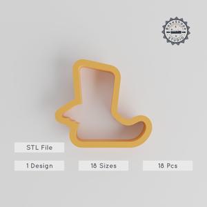 Magic Boot Cookie Cutter Collection, 18 Sizes, Perfect for Cookies, Fondant & Clay