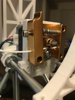 Nema 17 Stepper motor mount MGFA for exturnal driven extruders