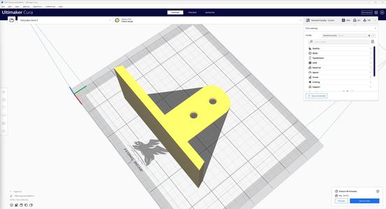 Wall mounted display stand