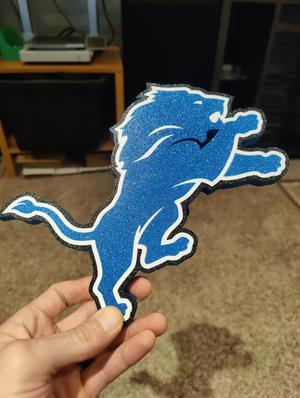 Detroit Lions Logo Tow Hitch Cover for 2 inch receivers