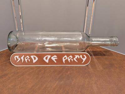 Bird of Prey in a Bottle