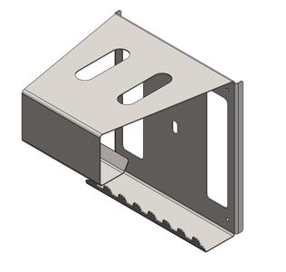 Fahrrad-Wandhalterung - platzsparend, stabil und praktisch/ Bicycle Wall Mount - space-saving, sturdy and practical