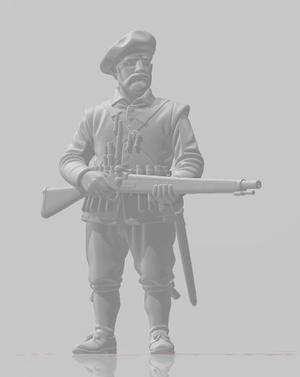 ARCABUCERO ESPAÑOL SIGLO DE ORO