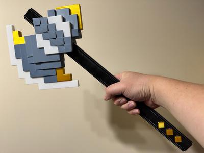 Minecraft Movie Axe