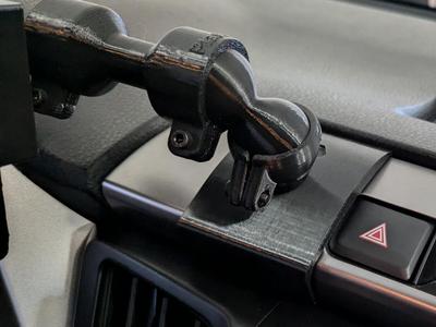 RAV4 Phone Holder Dash Mount (for Plasticlamp)