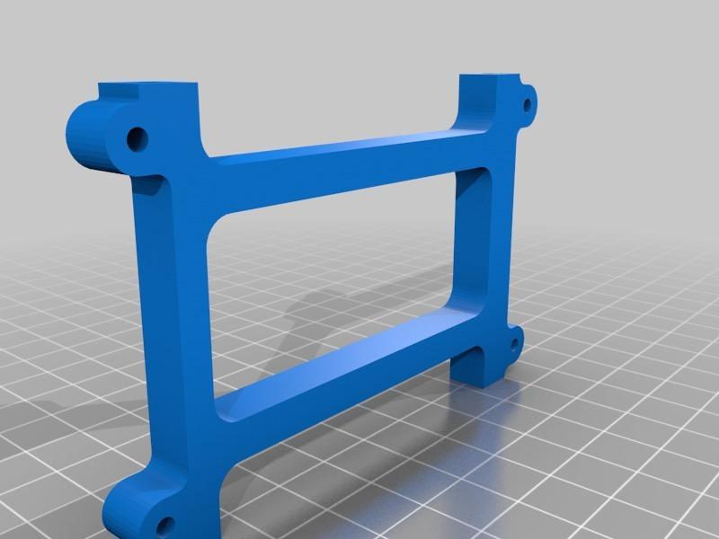 YGE 205 HVT ESC Mountingplate for minicopter Diabolo 