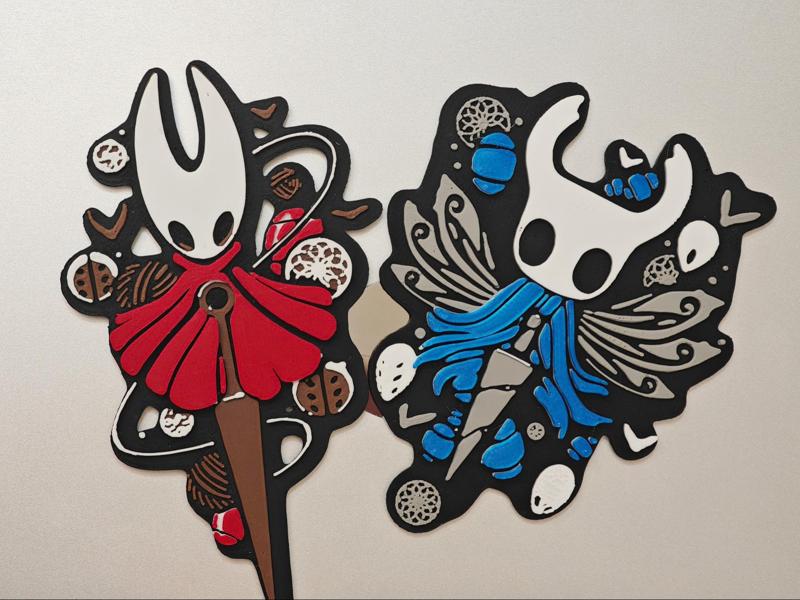 Hollow Knight Silksong Refrigerator Magnet