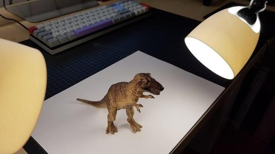 Clip-on softbox for the IKEA Jansjö LED work lamp