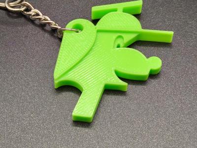 Dogg keychain