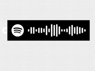 WWAFAWDWG Spotify Code Keychain