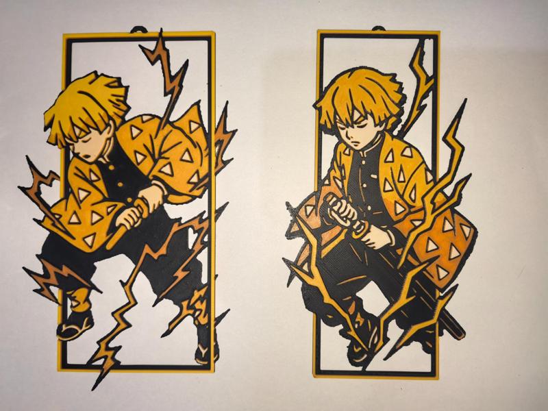 Demon Slayer - Zenitsu Agatsuma Bookmark