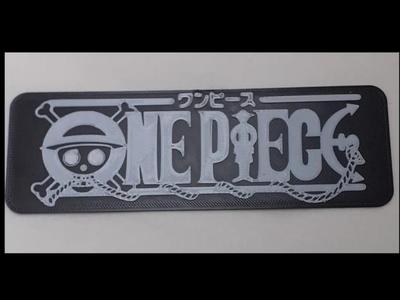 One Piece bookmark