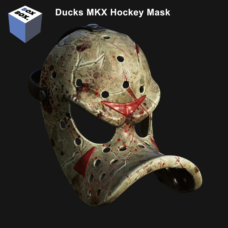 Ducks MKX Hockey Mask