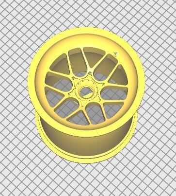 F1 Style Wheel