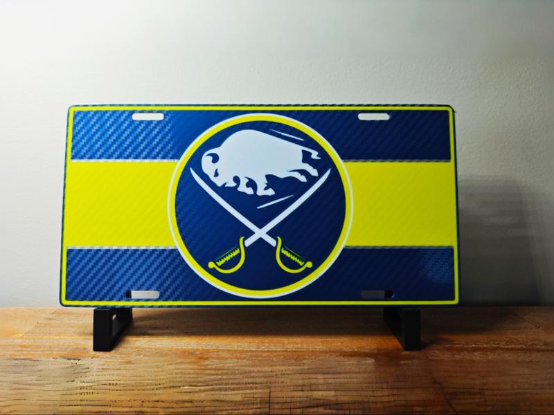 NHL Team Licence Plate - Buffalo Sabres