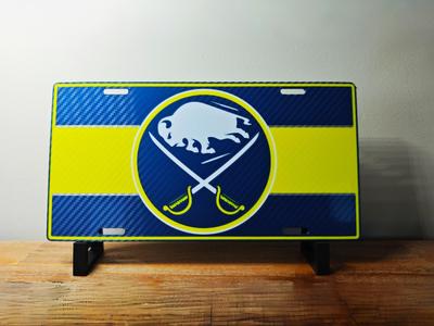 NHL Team Licence Plate - Buffalo Sabres