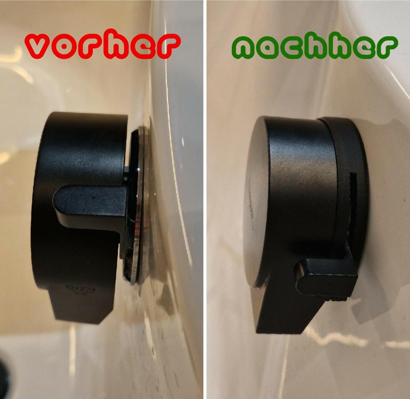 Spacer cover suitable for Hansgrohe Exafill S