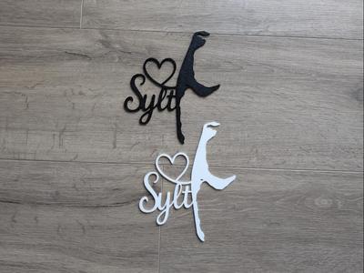 Sylt Love - Sylt 3.0 Sign / Decoration