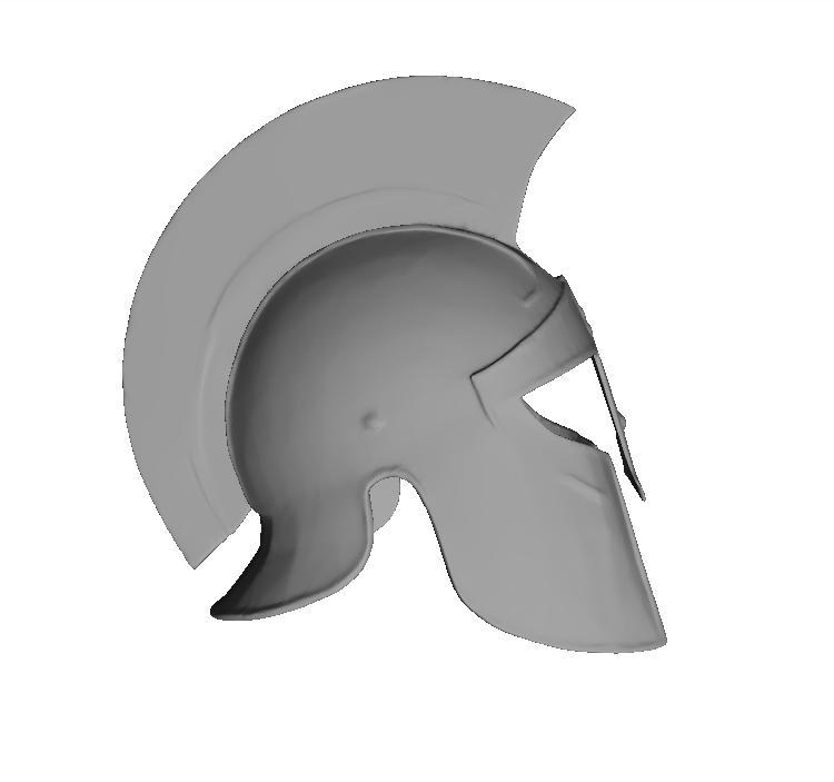 Warrior Helmet – 3D Printable STL