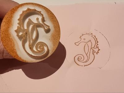 Seahorse stamp