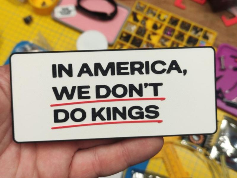 NO Kings in America