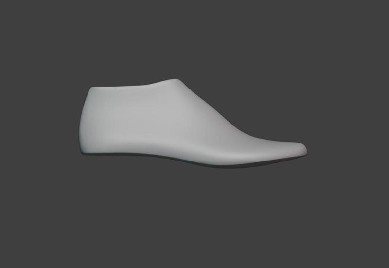 Women Sandal Slipper Shoe Last 3D STL