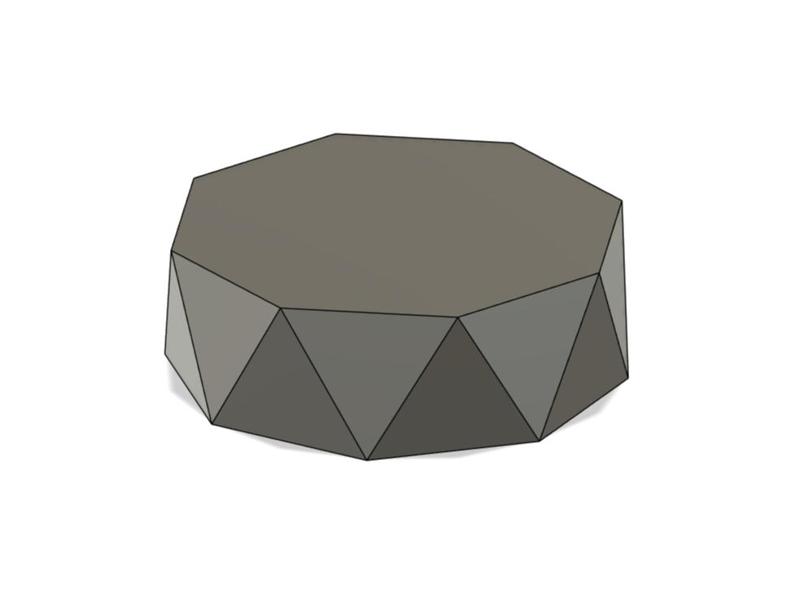 octagonal antiprism - basic shape