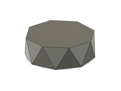 octagonal antiprism - basic shape