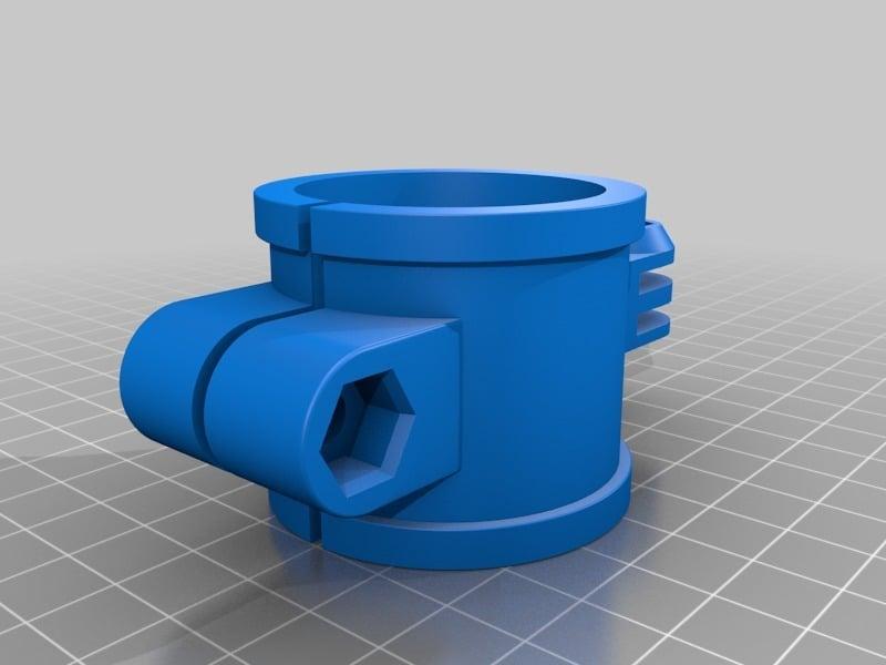 38mm tube (V-Drum) GoPro style mount 