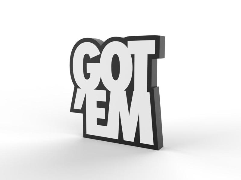 Got 'Em Sneakers Nike LUMINÁRIA - LED LAMP