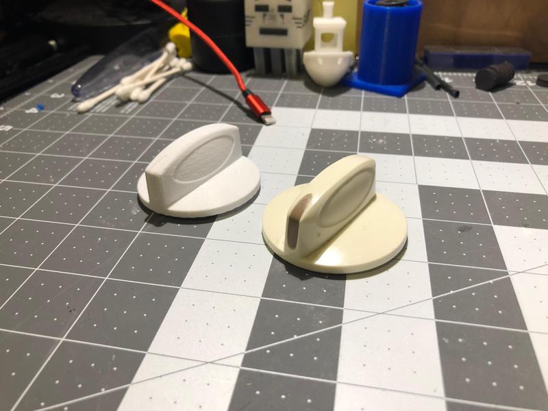 Whirlpool Range Oven Control Knob (WP8522565)