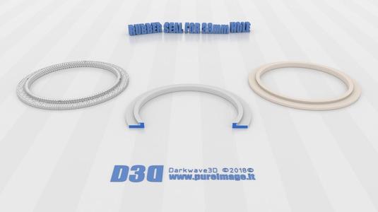 Rubber Seal for Fan Hole 38mmᶲ