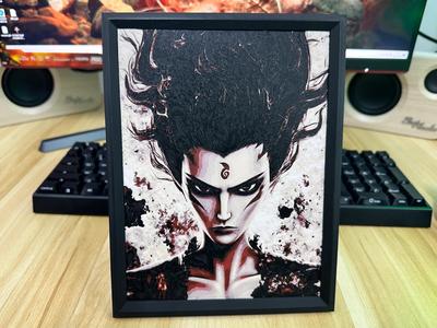 Nezha 3D Color Lithophane Photo With/Without AMS