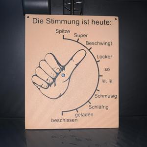 Mood Barometer - Stimmungsbarometer