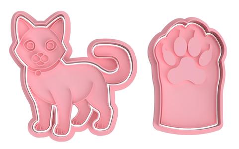 CAT CUTTER FOR COOKIES AND FONDANT