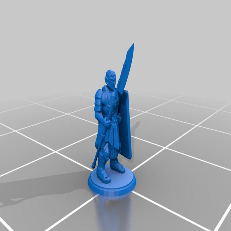 Elf Soldier (See Description!) - Multiple Weapons