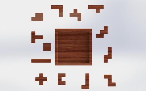 PolyFit Pentomino Puzzle