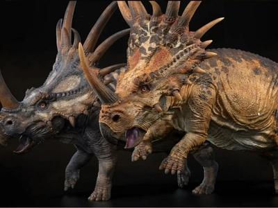 Triceratops,  Torosaurus