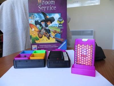 Broom Service Components Organizers