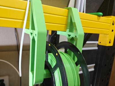 Heavy Duty Shelf Spool Holder (No Hardware Required)