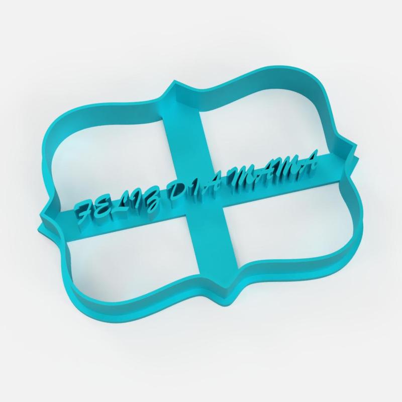 happy day mom cutter cookie cutter MOD 2