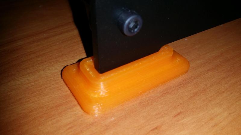 Feet for BQ Prusa Hephestos with extended 20x30 bed