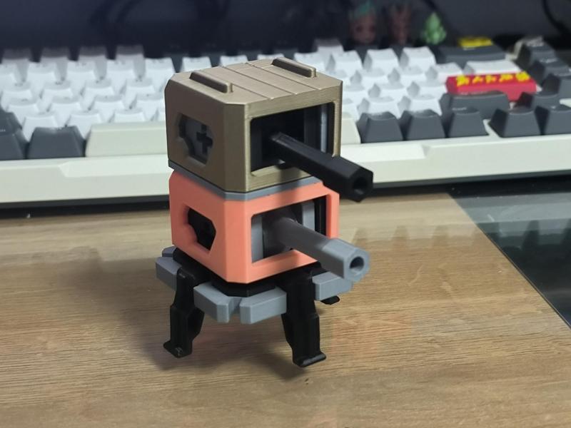 Infinitely Stackable Mini Turret
