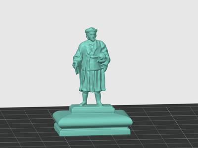 Christopher Columbus Statue New Haven Low QUality