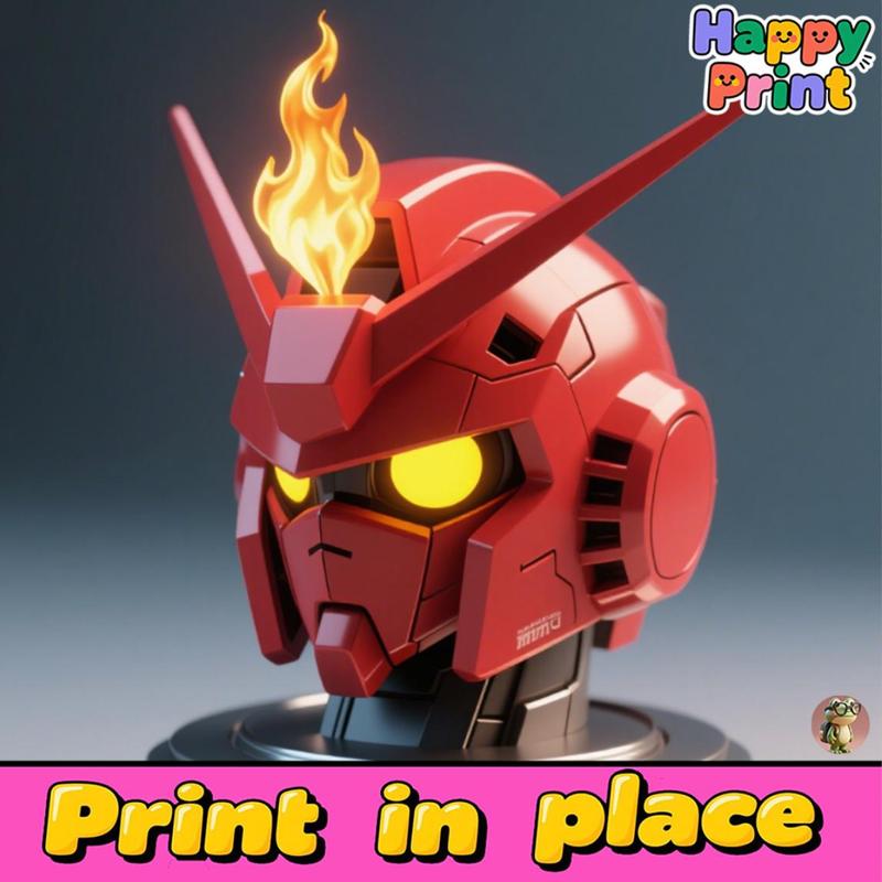 Mecha head sculpture,Gundam head sculpture
