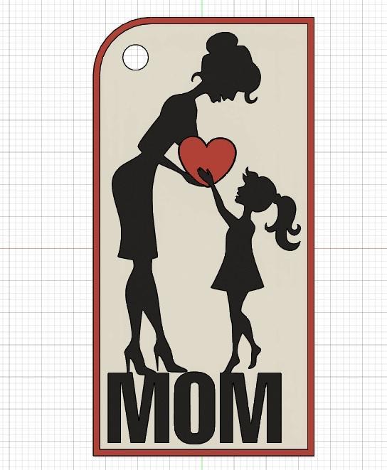 Mother's Day keychain2