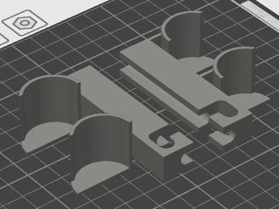Gridwall - Flashlight Cradle