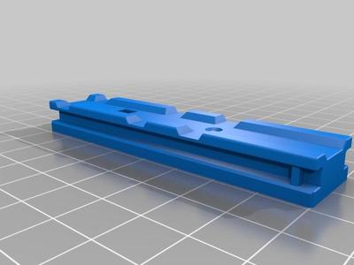 Basic Nerf rails (8cm)