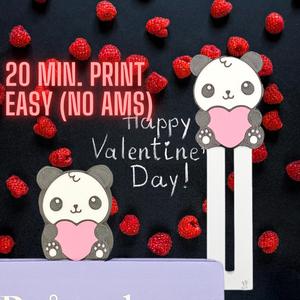 VALENTINE PANDA - BOOKMARK