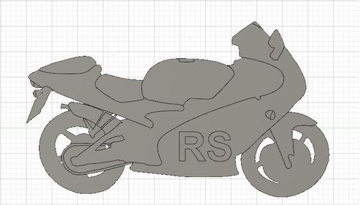 Aprilia RS/Keychain